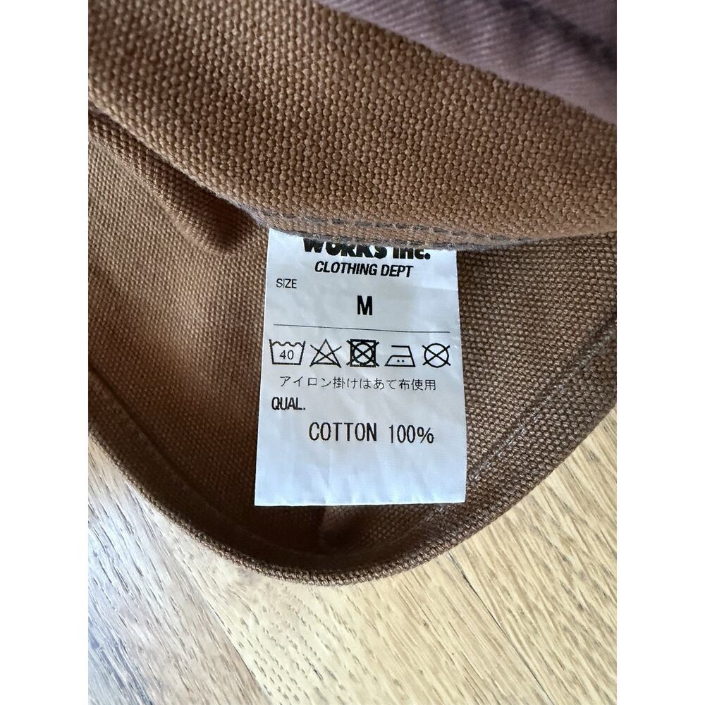 IRON HEART Duck Canvas CPO ‘Untucked’ IHSH-189-BRN 17OZ - Medium - Picture 6 of 6